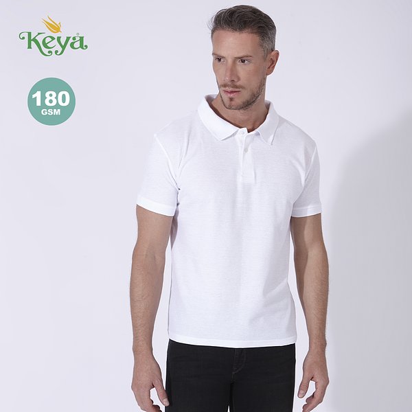 Erwachsene Weiß Polo-Shirt "keya"