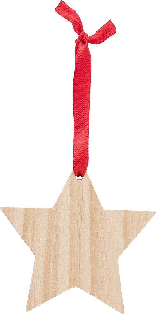 Weihnachtsbaumanhänger aus Holz Rudescis