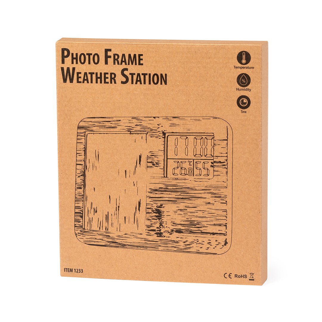Wetterstation Bilderrahmen Ident