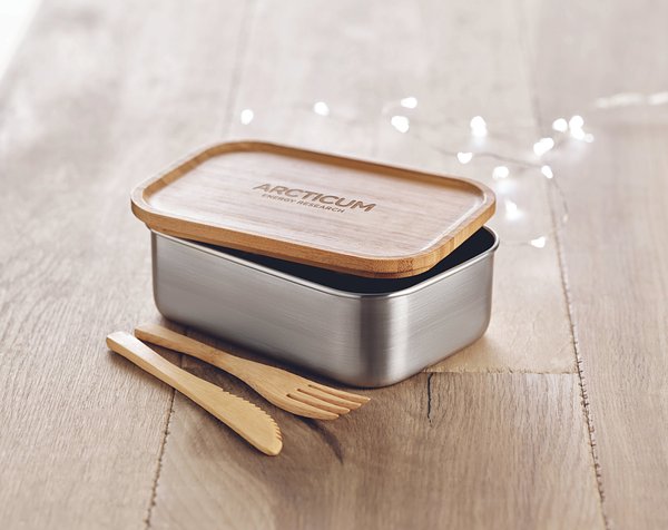 Lunchbox Edelstahl 600ml Reilga