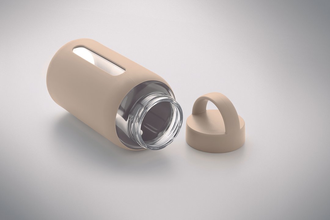 Flasche Borosilikatglas 600ml Dumenglix