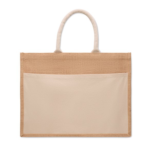 Einkaufstasche aus Jute Elinen