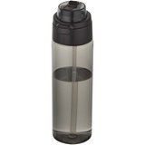 700 ml RCS Trinkflasche aus recyceltem Kunststoff mit Multifunktionsdeckel und Klappstrohhalm - Vreilga