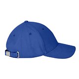 Kappe aus 100 % gebürsteter Baumwolle (260 g/m²) mit 6 Paneelen Raitlin