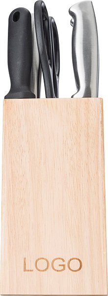 Messerblock aus Holz Rudesth