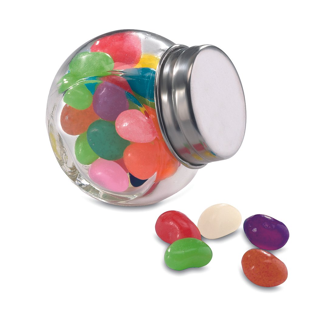 Geleebonbons im Glasspender Fadicari