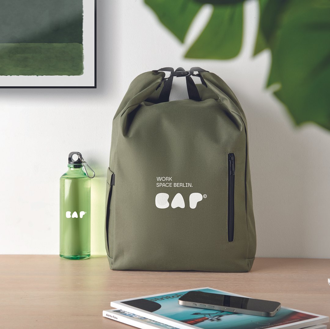 15 Rolltop-Laptop-Rucksack Palbrik