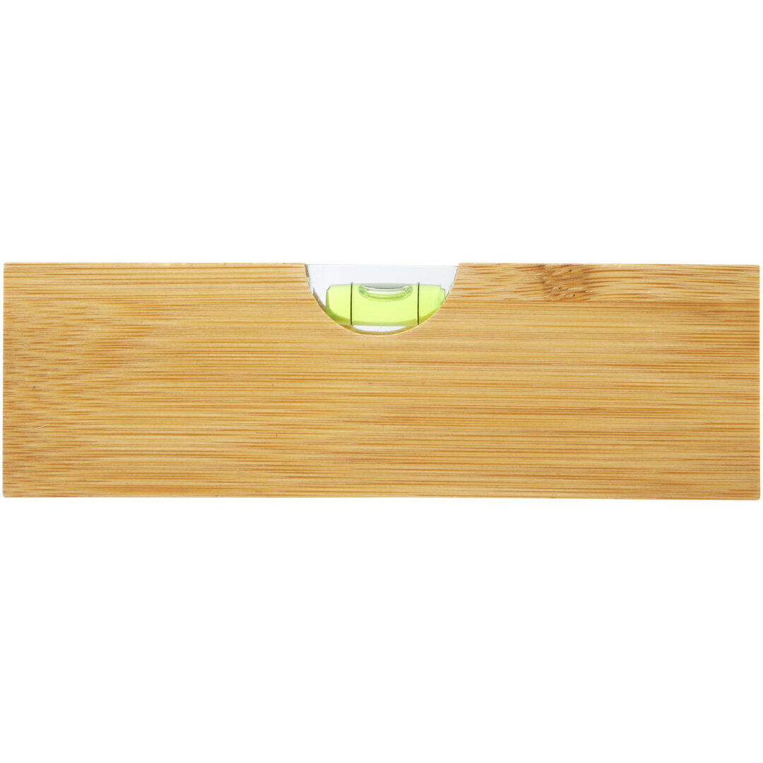 Wasserwaage aus Bambus mit Flaschenöffner - Minannas