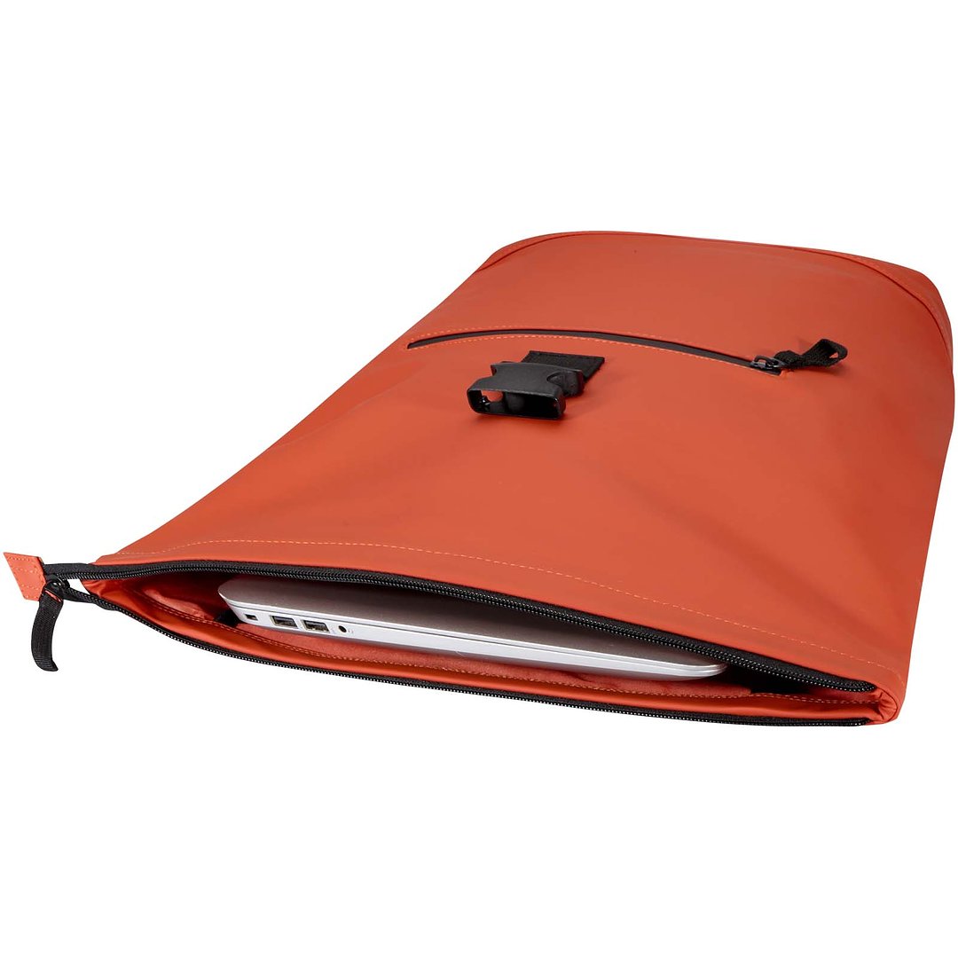 Plus 15" GRS-recycelter Rolltop Rucksack 18 L - Loli