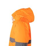 Zweifarbiger Parka (190g/m²), aus Polyester (100%), mit PU-Beschichtung Corschtta