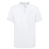 Erwachsene Weiss Polo-Shirt Idpan