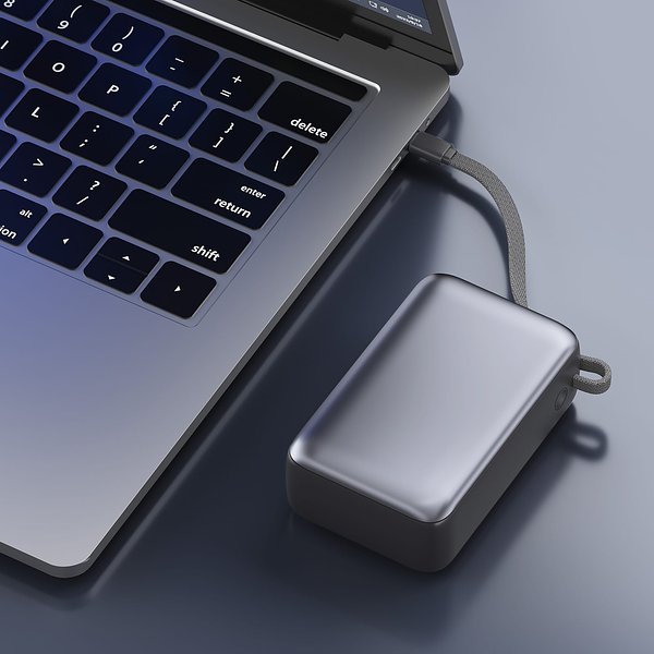 Nova Laptop 65W Powerbank mit integriertem USB-C-Kabel 30000 mAh Ruingan