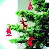 6-teiliges Filz-Anhänger Set Bigns