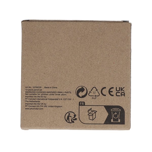 12 Buntstifte in Kraftbox Feninel