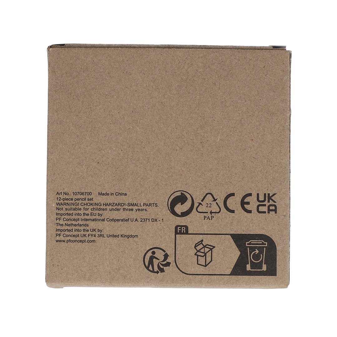 12 Buntstifte in Kraftbox Feninel