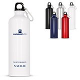 Aluminium Wasserflasche mit Karabiner 750ml Stgaunela