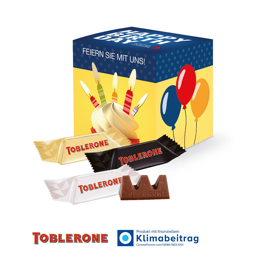 Würfelbox mit süsser Füllung