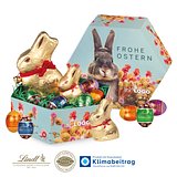 Grosses Premium-Osternest mit Schokolade von Lindt