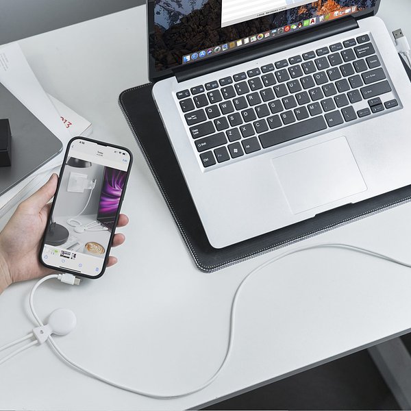 Mr. Bio Long Power Delivery Cable with data transfer Gierdich