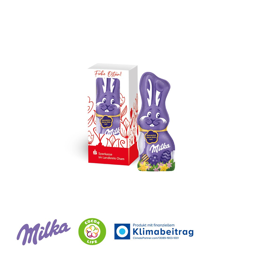 Milka Schmunzelhase, 15 g