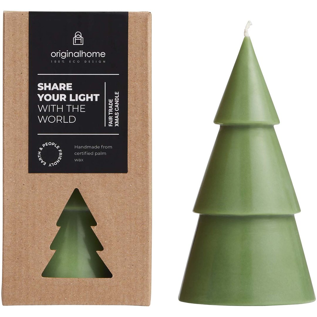 Home Matcha Weihnachtsbaum Kerze L - Ruina
