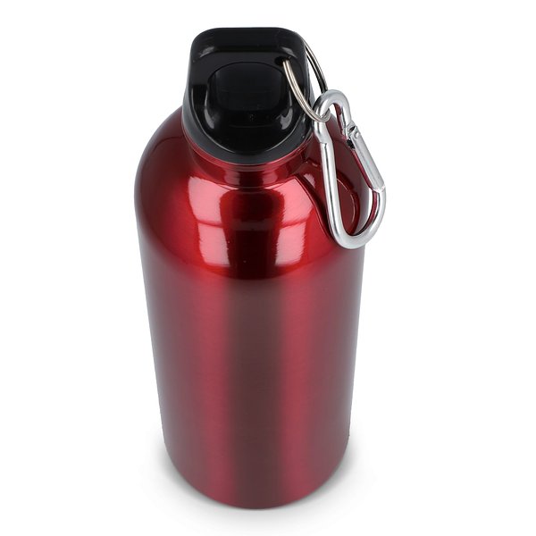 R-Edelstahl einwandige Flasche mit Karabiner 500 ml Nolfrina