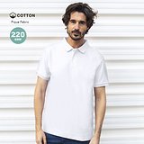 Erwachsene Weiss Polo-Shirt Idpan