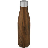 500 ml Kupfer-Vakuum Isolierflasche in Holzoptik - Dorinana