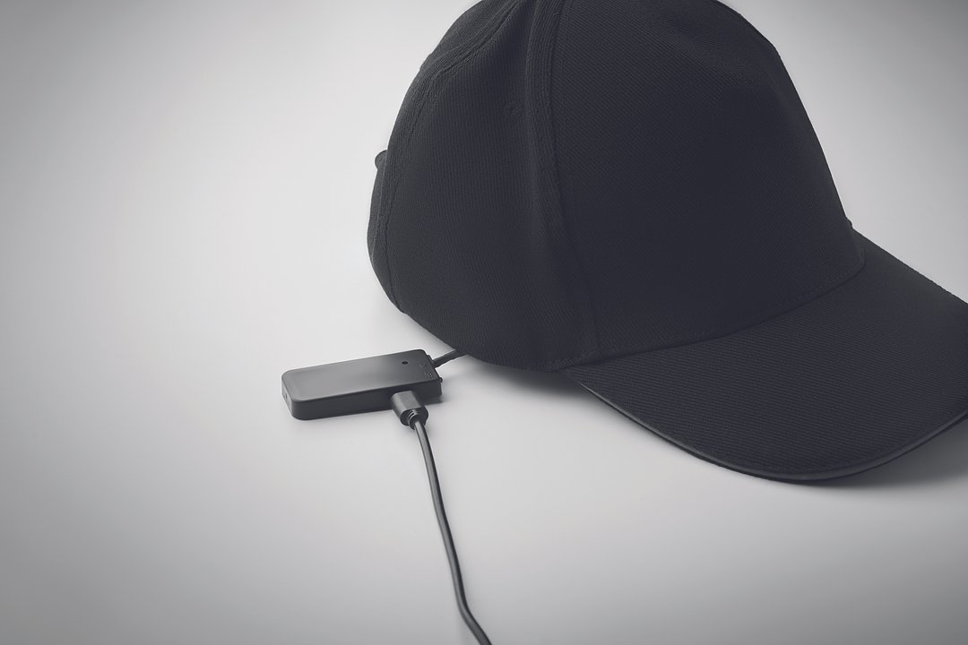 Baseball Kappe mit LED 220g/m² Ansehie