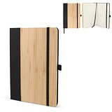 Notizbuch bamboo & R-PET A5 Ruinep