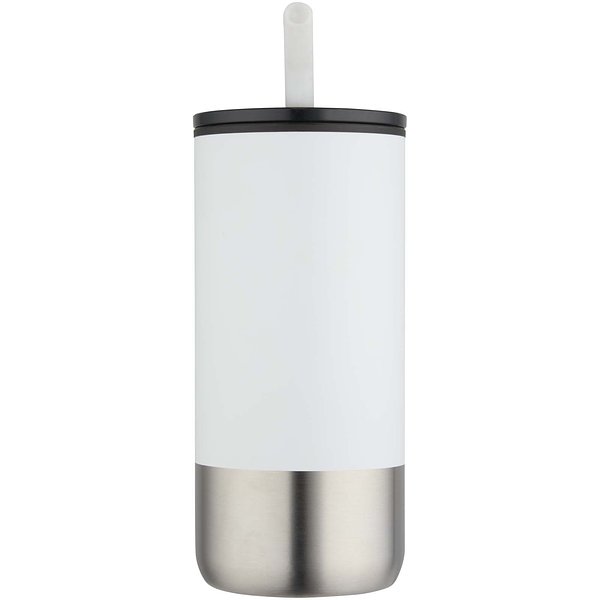 480 ml RCS recycelter Isolierbecher mit Trinkhalm - Jöria