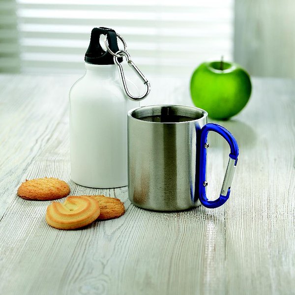 Trinkbecher mit Karabiner Ongiust