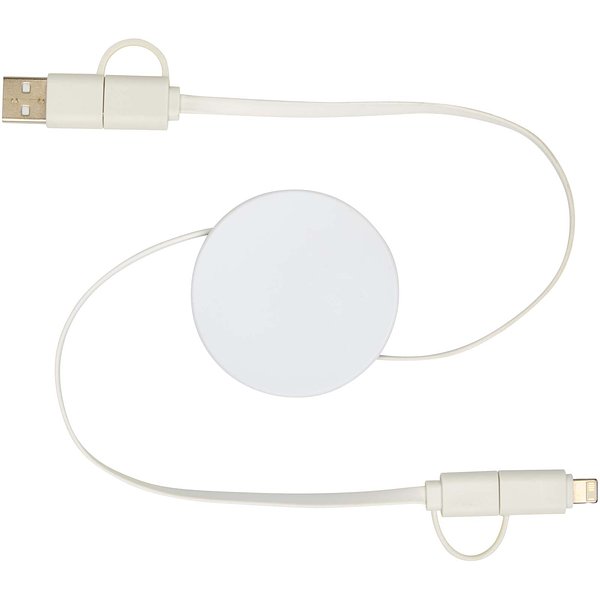 90 cm 5-in-1 Kabel aus recyceltem Kunststoff für Datenübertragung und 40W Schnellladung - Uriköbi