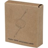 100 W CarPlay-Kabel aus recyceltem Kunststoff mit einziehbarer Leitung und PD-Ladefunktion - Orenan