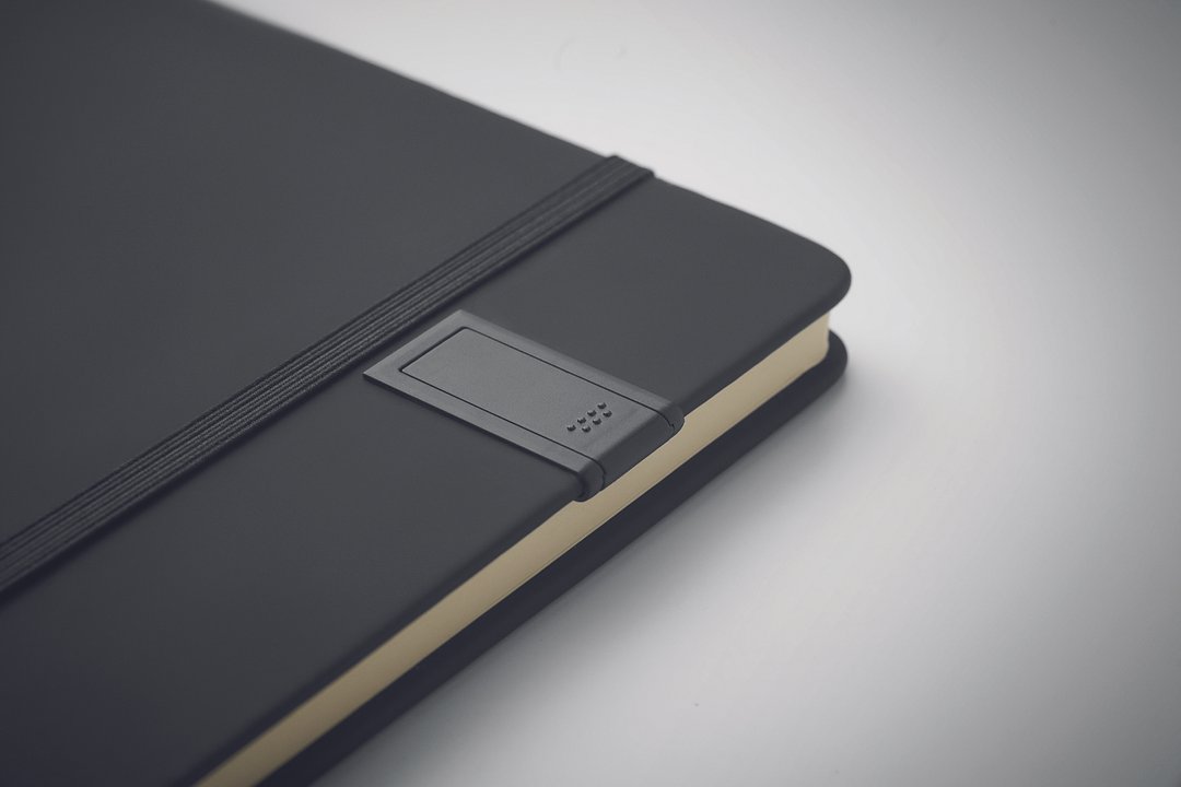 DIN A5 Notizbuch inkl. USB Luongi