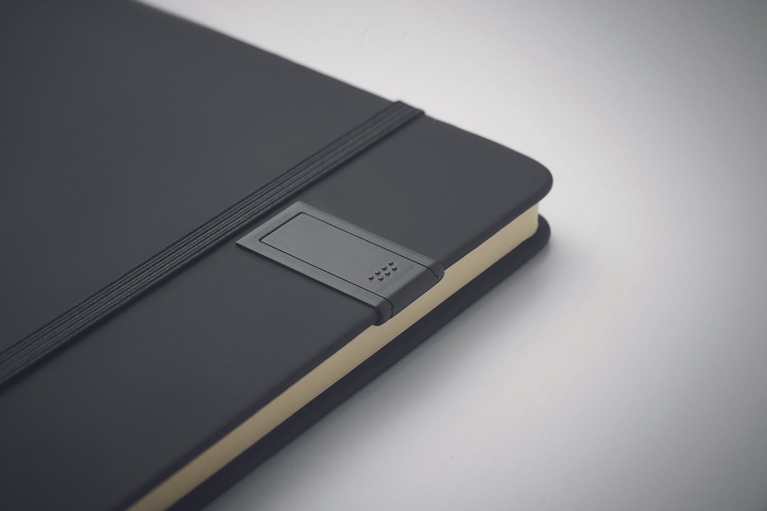 DIN A5 Notizbuch inkl. USB Luongi