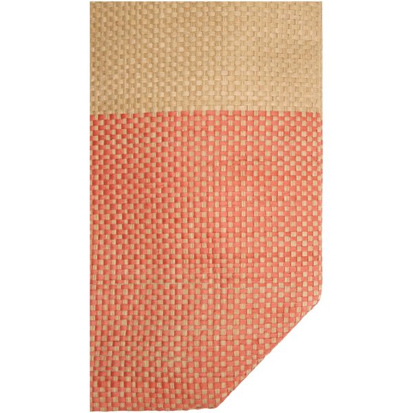 Grosse Strohpapier Tragetasche mit Reissverschluss, 21 l - Jürgin