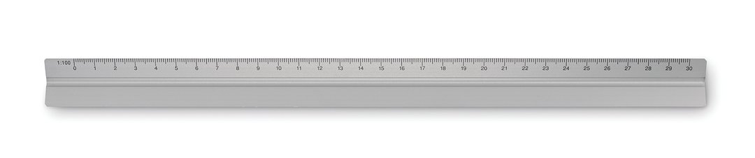 Dreikantlineal Aluminium 30cm Ramingien