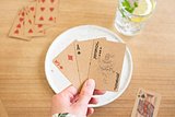 Kartenspiele aus recyceltem Papier Raminat