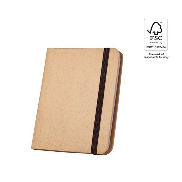 A7-Notizblock mit unbedruckten Blättern Dorleen