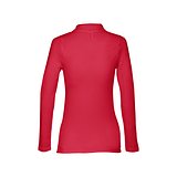 Damen Langarm-Poloshirt Palte