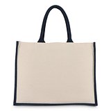 Jute-Baumwolle Tragetasche OEKO-TEX® 42,5 x 19 x 32cm 320g/m² Annin