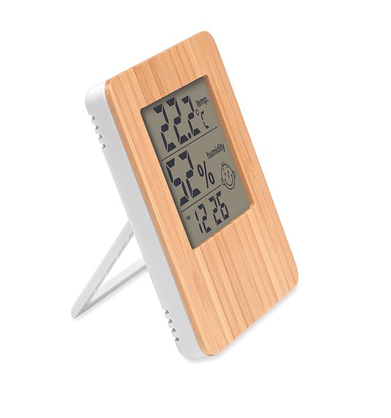 Wetterstation Bambus Jovigelix