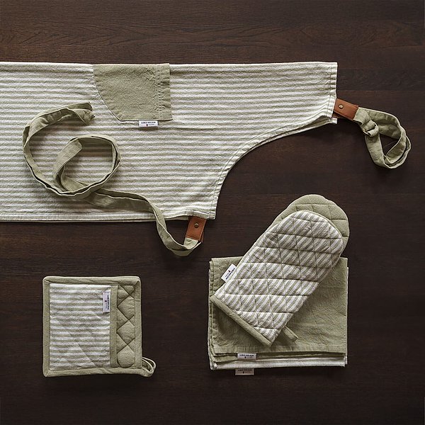 Ofenhandschuh-Set, 2 Stück Ansehilgn