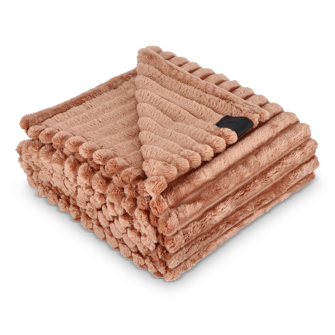 Esther Recycelte Fleecedecke 130 x 170 cm Relvia