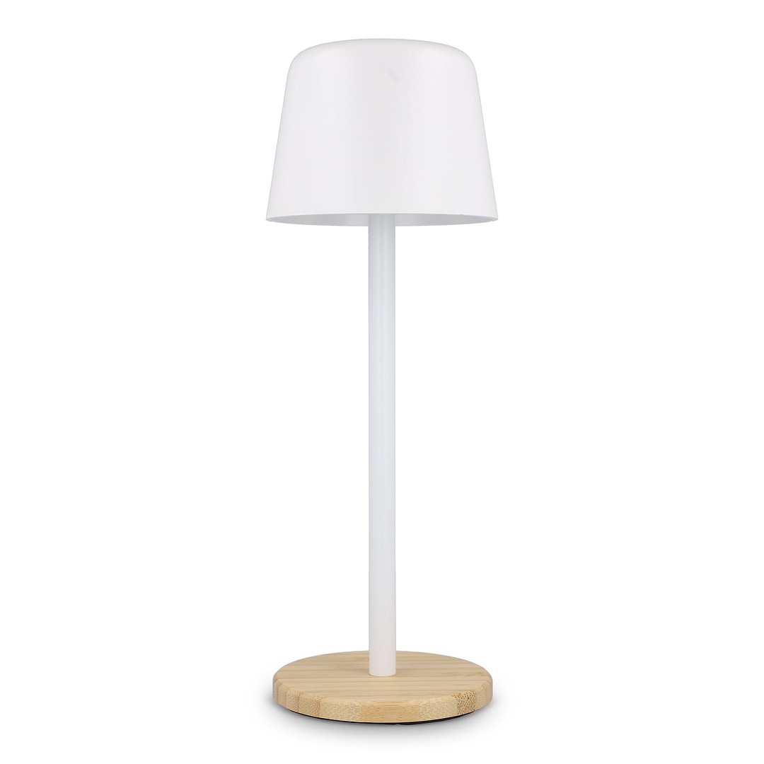 Solis Dimmbare Tischlampe mit Bambusfuß Anigni