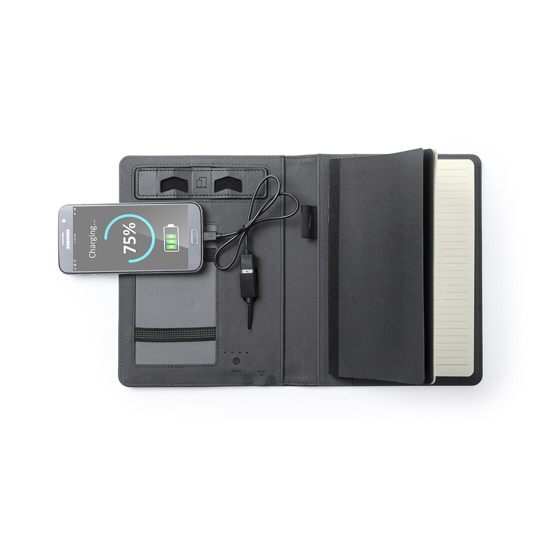 Power Bank Notizblock Idpel