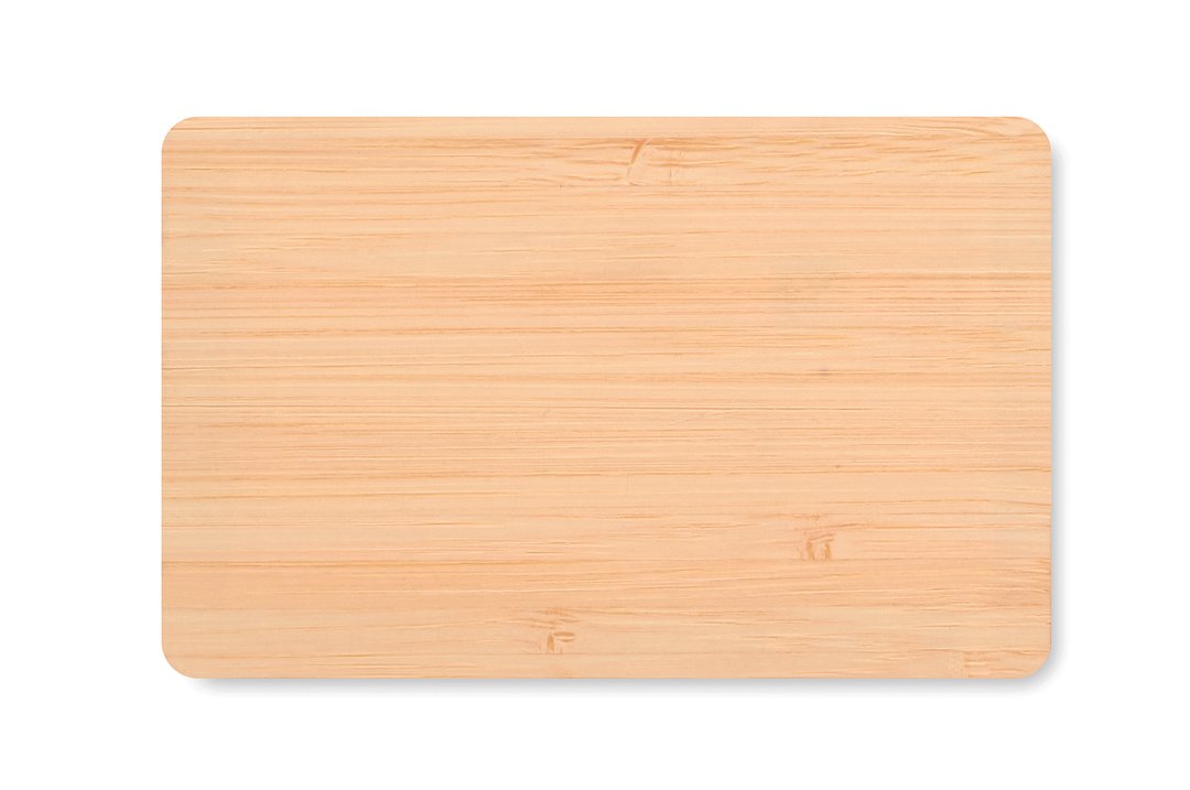 RFID Karte aus Bambus Stinans