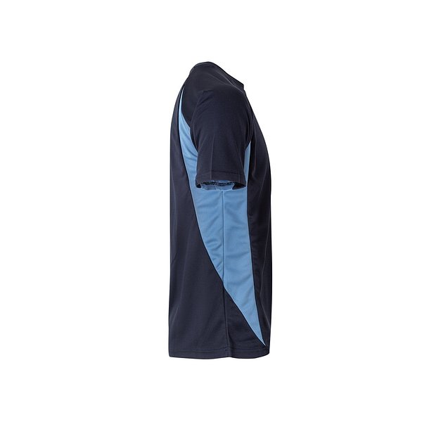 Zweifarbiges technisches T-Shirt mit Bird-Eye-Design (160 g/m²), aus Polyester (100%) Dumerix