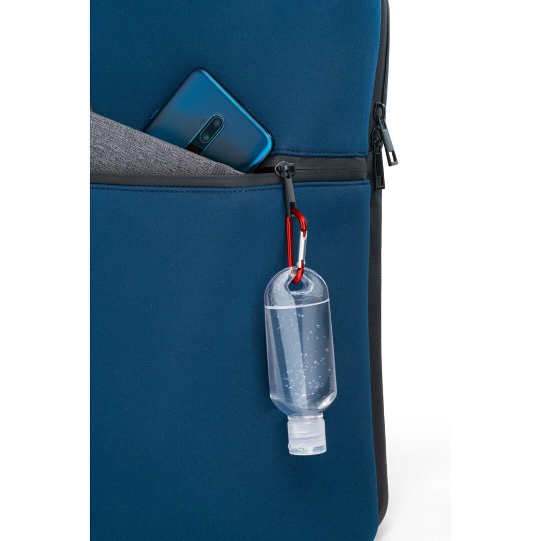 Handreinigungsgel 50ml mit Karabiner Ansel
